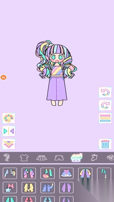 装扮粉彩女孩(3)