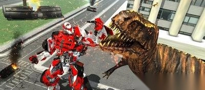 恐龙大战机器人(2)