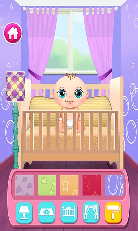 公主妈妈照顾小宝宝游戏(2)