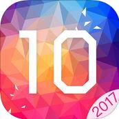 纹字锁屏(iphone8原生概念机壁纸)