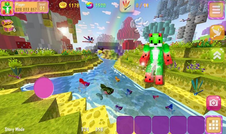 像素方块迷宫图5