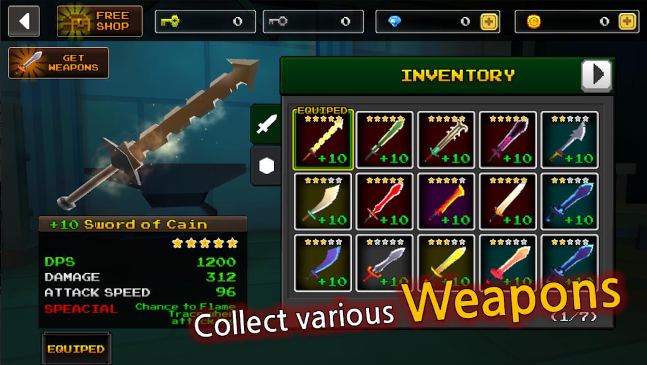 像素勇士闯地牢图3