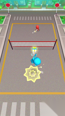 人类击打排球赛图2