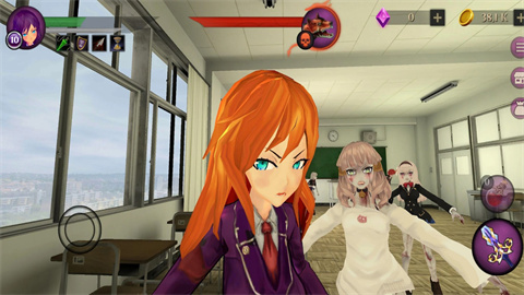 女子高中僵尸模拟器（Anime High School Zombie）图2