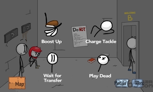 火柴人越狱大作战中文版图2