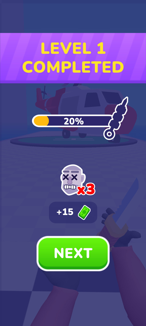 命中大师3D飞刀刺客(Hit Master 3D)图4