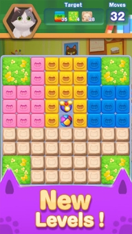 猫猫粉碎游戏(Neko Crush)图4