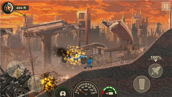 战车撞僵尸3图3