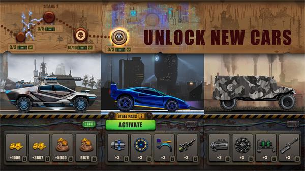 山地僵尸赛车图3