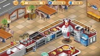 烹饪牛排店：烹饪大厨