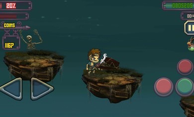 杰克冒险跳台与战斗探索