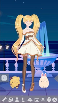 动漫女孩爱打扮图2