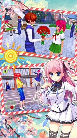 樱花校园百变少女图2