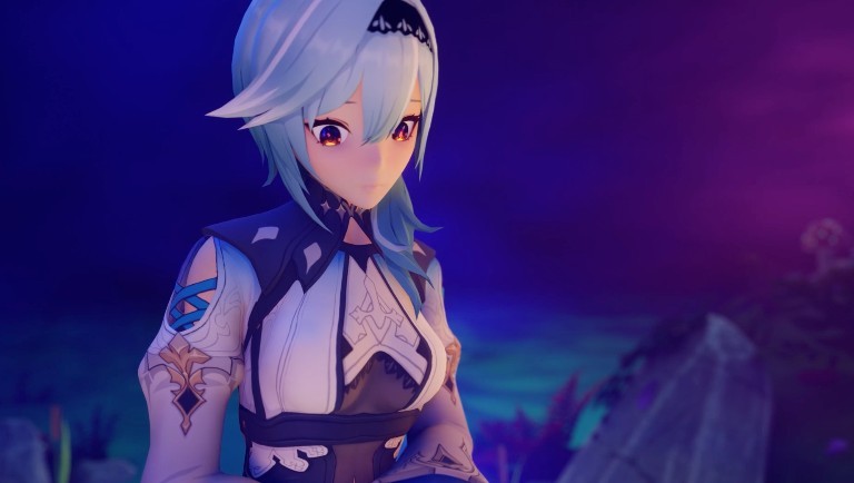 原神刻晴触摸图2