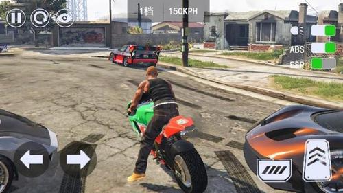 摩托车极限漂移
