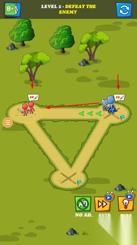 火柴人英雄攻防战图1