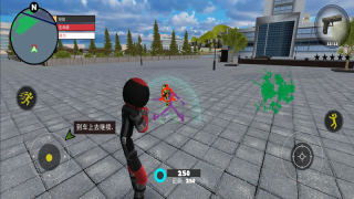 火柴人超能绳索英雄图2