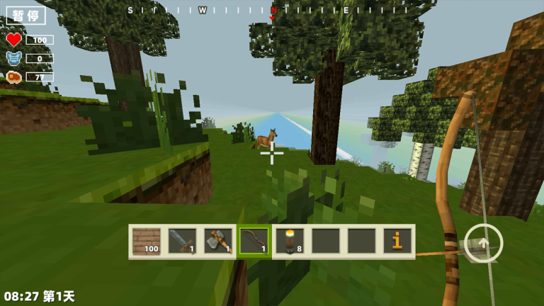 开放像素方块冒险图1