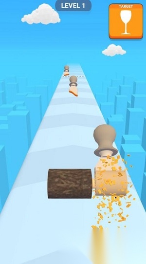 DIY旋转木头跑酷图2