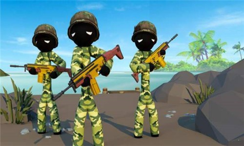 火柴人士兵射击图3