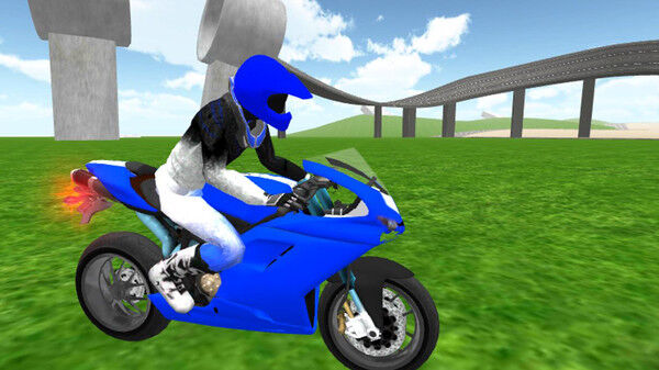 3d特技摩托车比赛手机版