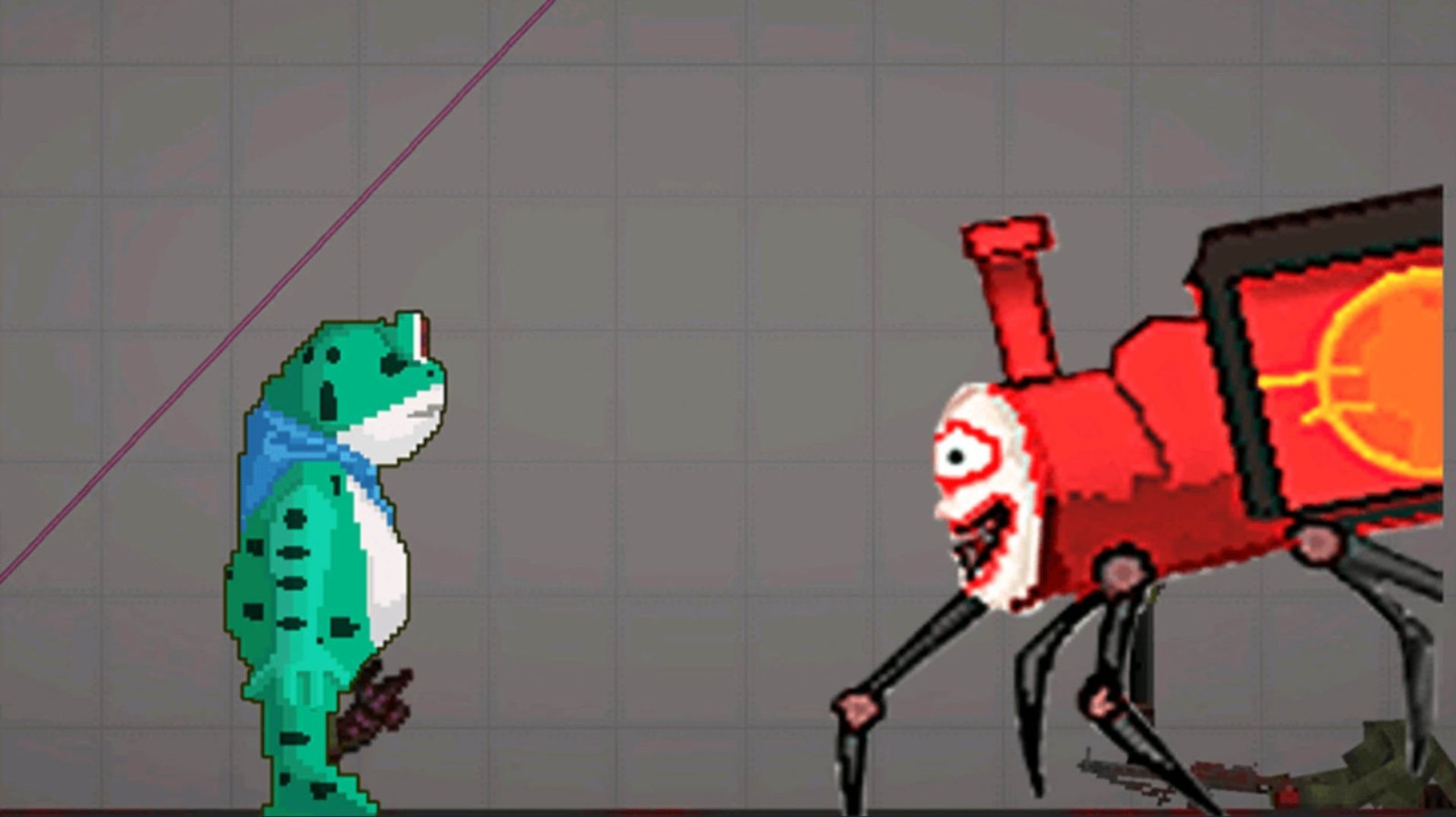 布娃娃甜瓜战斗图2