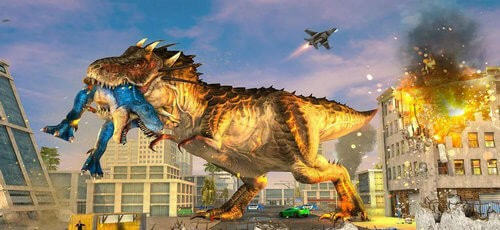 狂暴恐龙