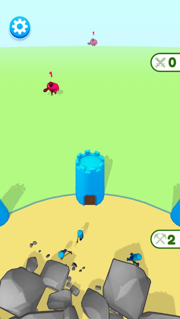 巨人城堡防御战图1