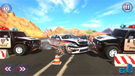 警方追捕汽车图3