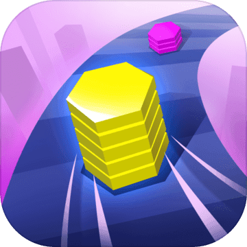色彩叠塔跑酷