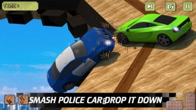 跑车撞击坠落赛图3