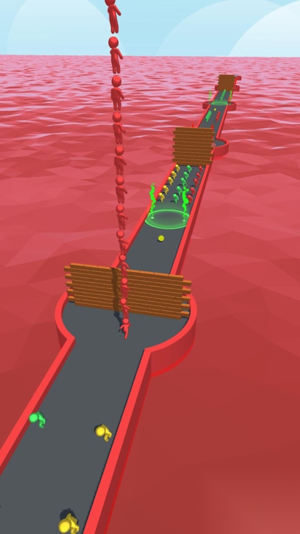 彩色人类叠高高图1