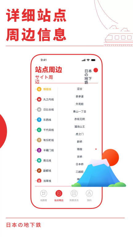 日本地铁通手机版图2