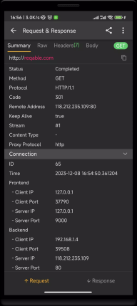 小黄鸟抓包软件图2