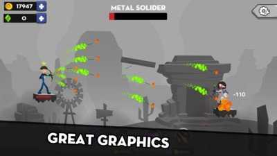 火柴人弓箭射击图2