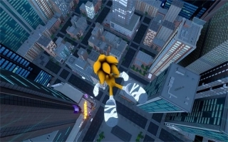 超级蓝刺猬绳索英雄图2