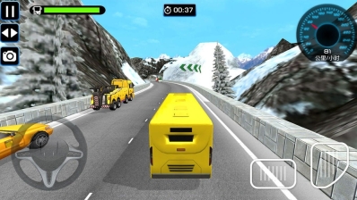 客车驾驶3D模拟图3