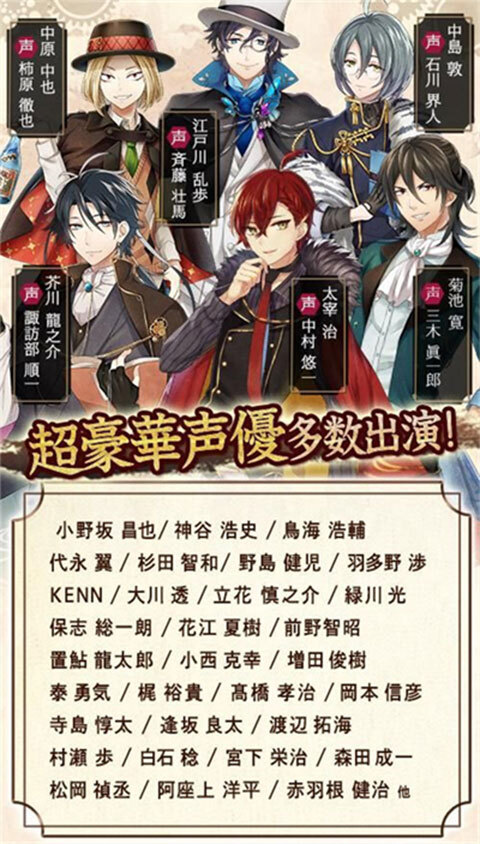 文豪与炼金术师最新版图1