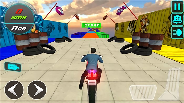 疯狂自行车模拟器图1