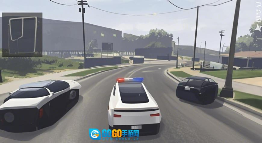 城市警车巡逻图1