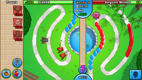 猴子塔防最新版图1