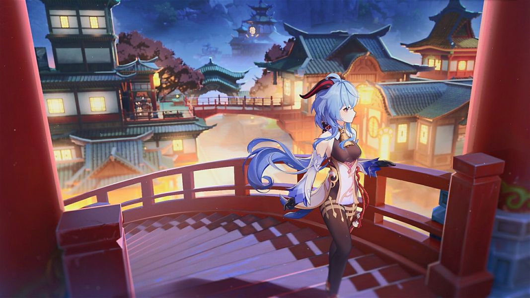 原神甘雨触摸图1