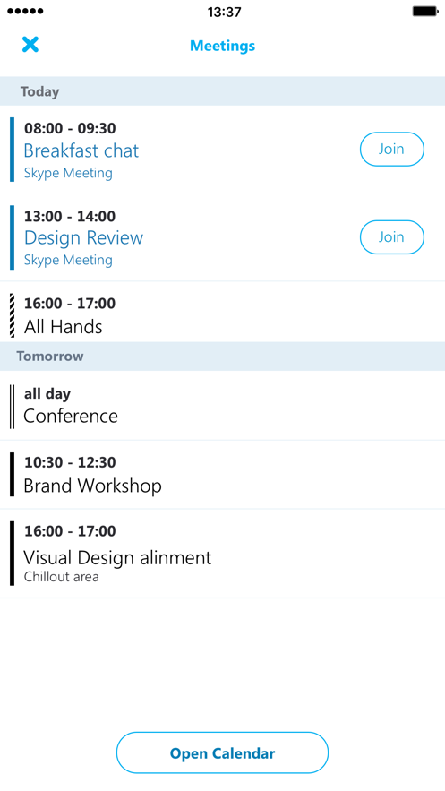 Skype Android版图4