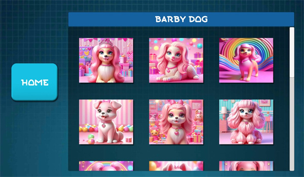 巴比宠物拼图(Barby Pet Jigsaw Puzzle)图1