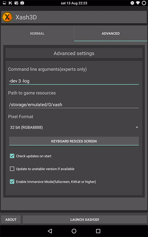 半条命启动器（Xash3D FWGS）图1