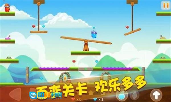 迷你冰火人双人版图3