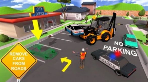 3D起重挖掘机图3