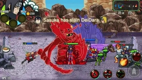 火影战记3.0满人物版图1