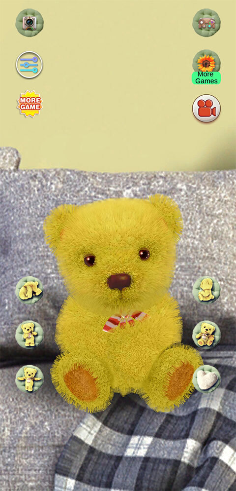 会说话的毛绒熊游戏