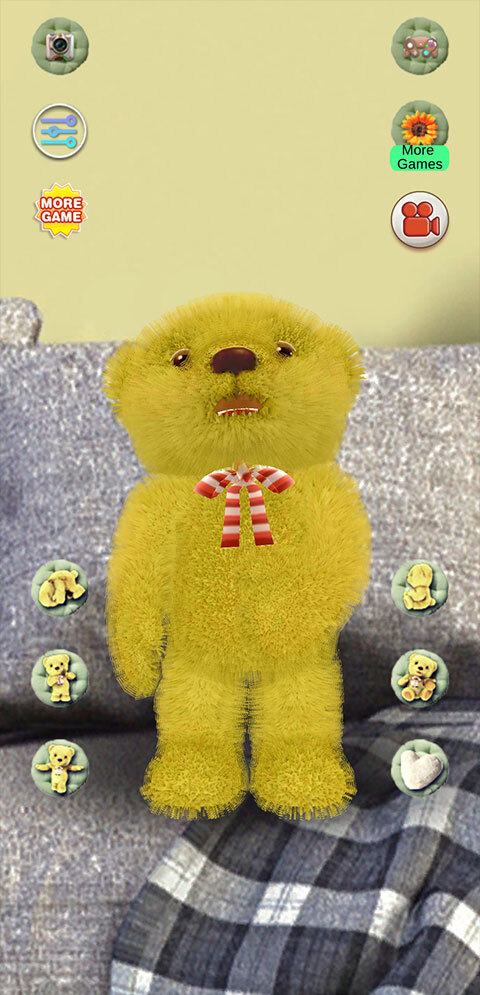 会说话的毛绒熊游戏